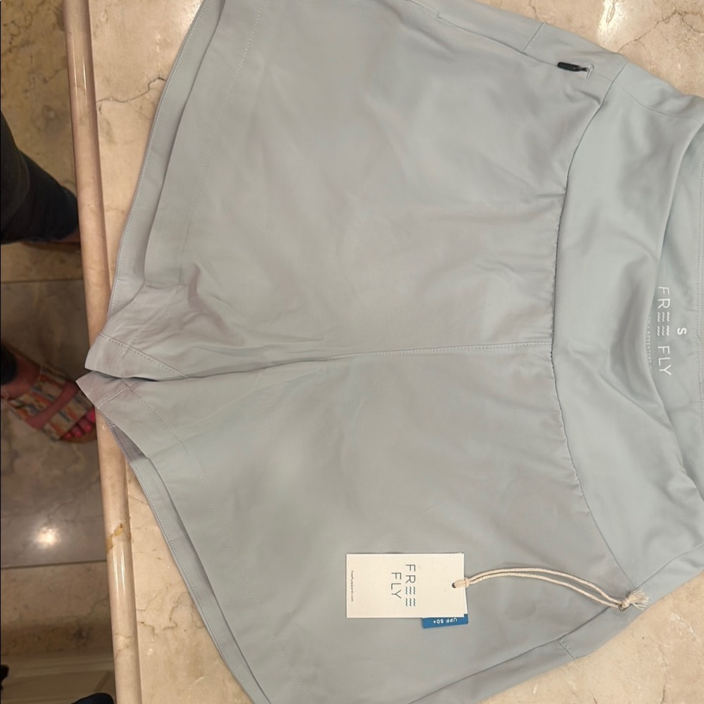 Free Fly Apparel Women's Light Blue Shorts